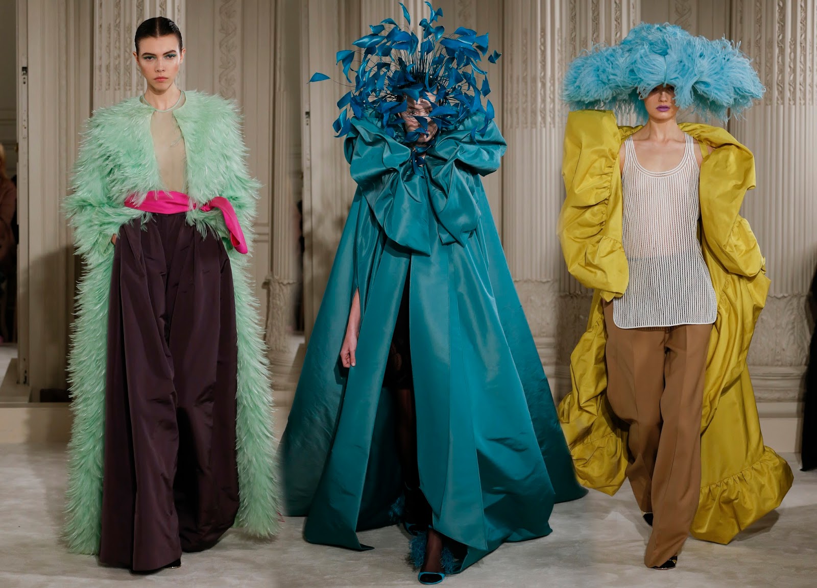 Haute couture and international fashion trends